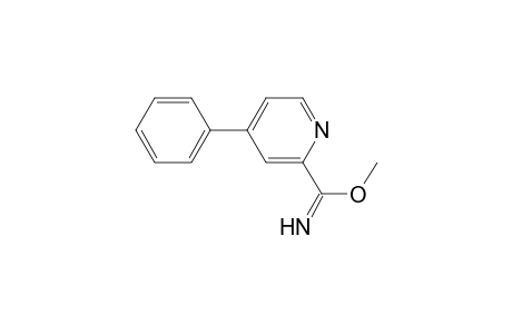 Methyl 4-Phenylpyridine-2-carboximidate