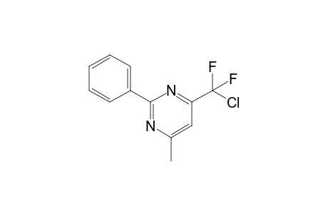 4-(Chlorodifluoromethyl)-6-methyl-2-phenylpyrimidine