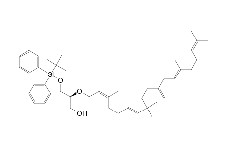 (S)-3-(tert-Butyldiphenylsilyloxy)-2-((2Z,6E,13E)-3,8,8,14,18-pentamethyl-11-methylene-1-nonadeca-2,6,13,17-tetraenyloxy)propanol