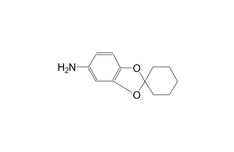 spiro[1,3-benzodioxole-2,1'-cyclohexane]-5-amine 5-spiro[1,3-benzodioxole-2,1'-cyclohexane]amine spiro[1,3-benzodioxole-2,1'-cyclohexane]-5-ylamine