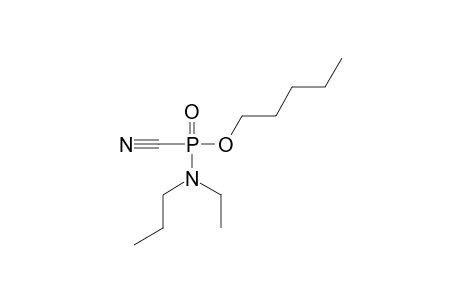 O-pentyl N-ethyl N-propyl phosphoramidocyanidate