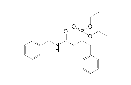 3-Diethoxyphosphoryl-4-phenyl-N-(1-phenylethyl)butanamide