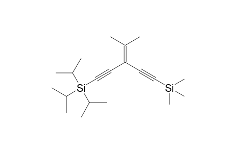 1-Triisopropylsilyl-3-trimethylsilylethynyl-4-methylpent-3-en-1-yne