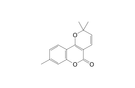 2,2,8-Trimethyl-2H-pyrano[4,5-c]coumarine