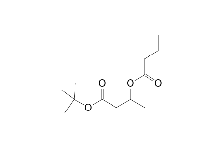 3-(1-oxobutoxy)butanoic acid tert-butyl ester