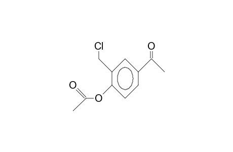 3-Chloromethyl-4-hydroxy-acetophenone acetate