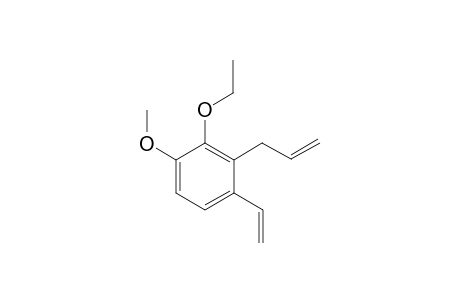 2-Allyl-3-ethoxy-4-methoxy-1-vinylbenzene