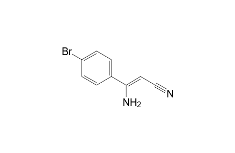 .beta.-Amino-.beta.-(p-bromophenyl)acrylonitrile