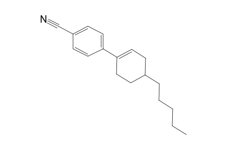 4-(4-Pentyl-1-cyclohexen-1-yl)benzonitrile