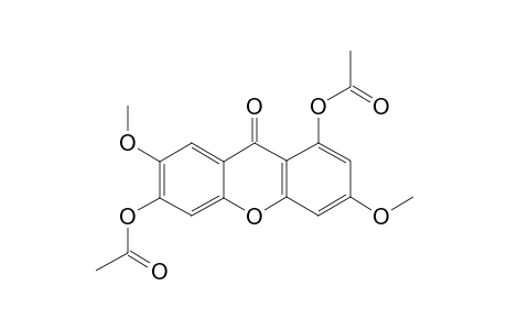 1,6-DIACETOXY-3,7-DIMETHOXYXANTHONE