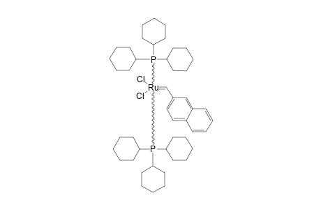 DICHLORO-BIS-(TRICYCLOHEXYLPHOSPHINE)-(NAPHTH-2-YL-METHYLIDENE)-RUTHENIMU-(II)