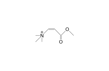 ((Z)-2-Methoxycarbonyl-vinyl)-ammonium cation