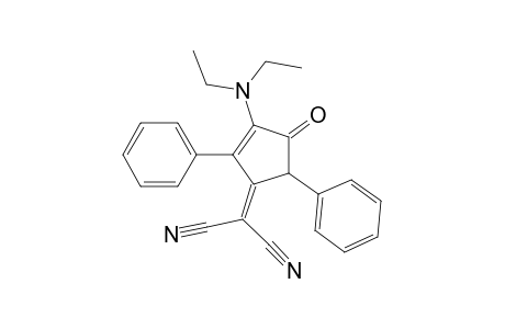 Propanedinitrile, [3-(diethylamino)-4-oxo-2,5-diphenyl-2-cyclopenten-1-ylidene]-