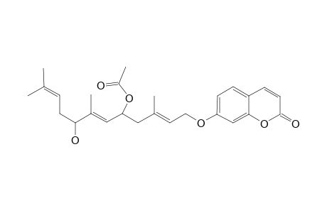 5'-ACETOXY-8'-HYDROXYUMBELLIPRENIN