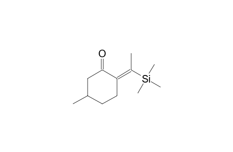 (2E)-5-methyl-2-(1-trimethylsilylethylidene)-1-cyclohexanone