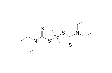 DIMETHYL-BIS-(N,N-DIETHYLDITHIOCARBAMATO)-TELLURIUM(IV)