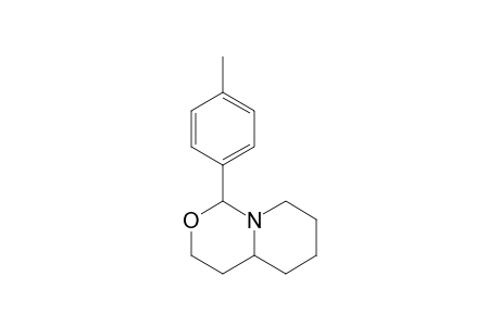 1-p-Tolyloctahydropyrido[1,2-c][1,3]oxazine