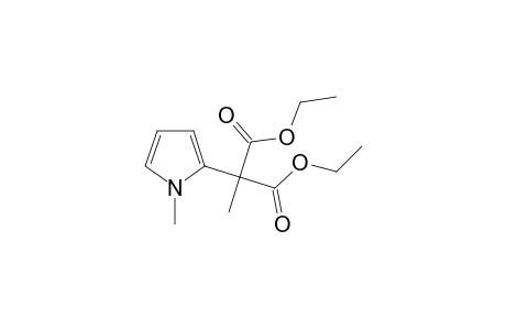 2-Methyl-2-(1-methyl-2-pyrrolyl)propanedioic acid diethyl ester