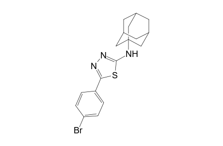 2-(1-Adamantylamino)-5-(4-bromophenyl)-1,3,4-thiadiazole