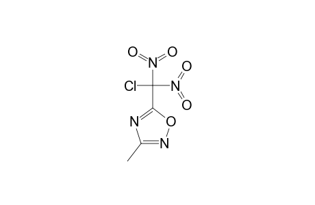 5-DINITROCHLOROMETHYL-3-METHYL-1,2,4-OXADIAZOLE