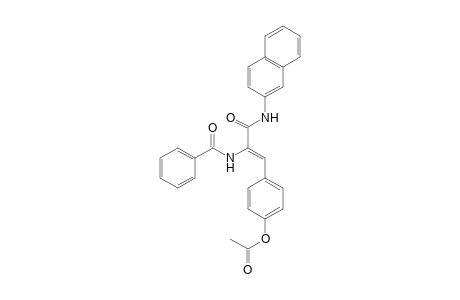 4-[2-(benzoylamino)-3-(2-naphthylamino)-3-oxo-1-propenyl]phenyl acetate