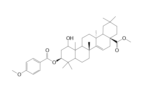 Methyl 1.beta.-hydroxy-Aleuritolic Acid - 3-(p-Methoxybenzoate)