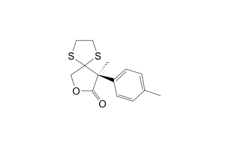 (S)-(-)-3,3-(ETHYLENEDITHIO)-2-METHYL-2-(4-METHYLPHENYL)-4-BUTANOLIDE