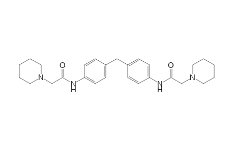 4',4'''-methylenebis-1-piperidineacetanilide