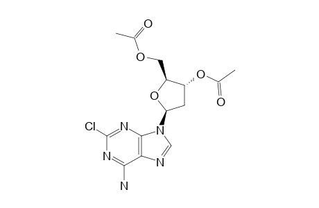 6-AMINO-2-CHLORO-9-(2'-DEOXY-3',5'-DI-O-ACETYL-BETA-D-ERYTHRO-PENTOFURANOSYL)-9H-PURINE