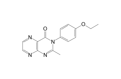 3-(p-ETHOXYPHENYL)-2-METHYL-4(3H)-PTERIDINONE