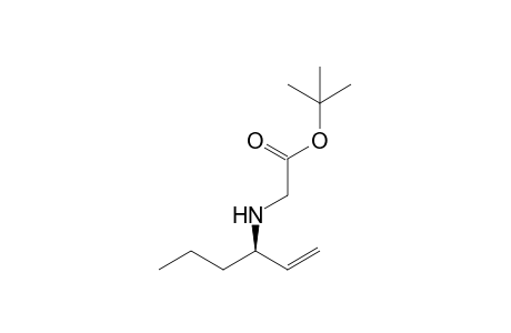 t-Butyl N-((R)-Hex-1-en-3-yl)glycinate