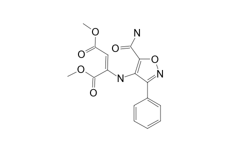 DIMETHYL-[N-(3-PHENYL-5-CARBAMOYL-ISOXAZOL-4-YL)-AMINO]-FUMARATE