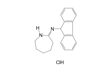 2-(FLUOREN-9-YLIMINO)HEXAHYDRO-1H-AZEPINE, MONOHYDROCHLORIDE