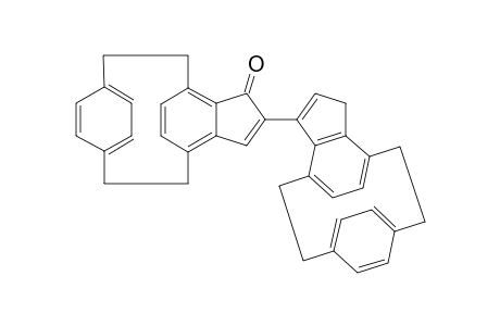 Di([2]paracyclophanyl)-5',6-di[2](4,7)inden-5-one