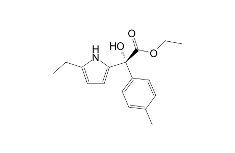 Ethyl 2-(5-ethyl-1H-pyrrol-2-yl)-2-hydroxy-2-p-tolylacetate