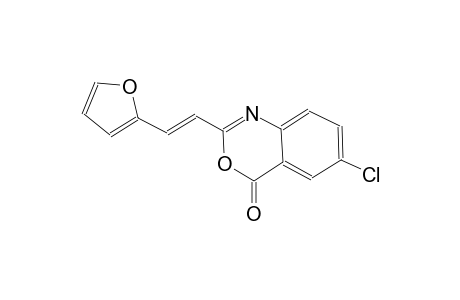 6-chloro-2-[(E)-2-(2-furyl)ethenyl]-4H-3,1-benzoxazin-4-one