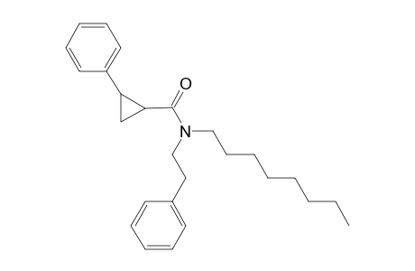 Cyclopropanecarboxamide, 2-phenyl-N-(2-phenylethyl)-N-octyl-
