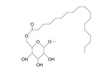 Methyl A-D-6-O-octadecanoyl-glucopyranoside