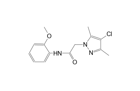 1H-pyrazole-1-acetamide, 4-chloro-N-(2-methoxyphenyl)-3,5-dimethyl-