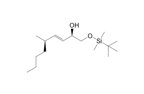 (E)-(2R*,5R*)-1-[(1,1-Dimethylethyldimethylsilyl)oxy]-5-methylnon-3-en-2-ol