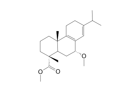 Methyl 7-.alpha.-methoxy-palustrate