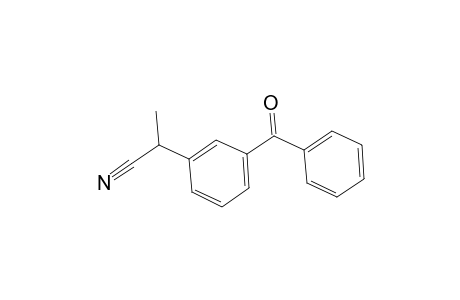 Benzeneacetonitrile, 3-benzoyl-.alpha.-methyl-