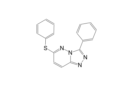 [1,2,4]triazolo[4,3-b]pyridazine, 3-phenyl-6-(phenylthio)-