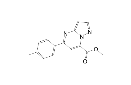 pyrazolo[1,5-a]pyrimidine-7-carboxylic acid, 5-(4-methylphenyl)-, methyl ester