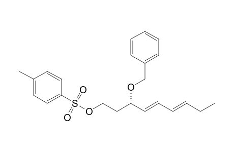 (4E,6E,3S)-3-Benzyloxynona-4,6-dienyl toluene-p-sulfonate