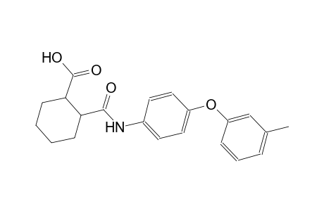 2-{[4-(3-methylphenoxy)anilino]carbonyl}cyclohexanecarboxylic acid
