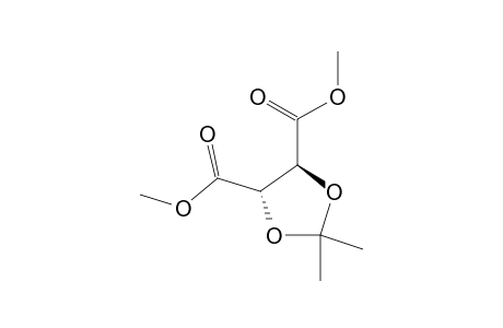(4S,5S)-2,2-Dimethyl-1,3-dioxolane-4,5-dicarboxylic acid dimethyl ester