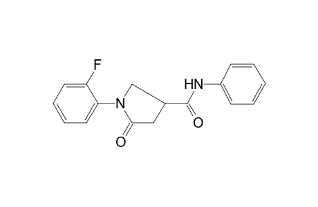 1-(2-fluorophenyl)-5-keto-N-phenyl-pyrrolidine-3-carboxamide