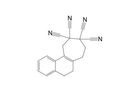 2,2,3,3-Tetracyano-3,4-dihydronaphtaleno[2,3-c]cyclohept-6-ene