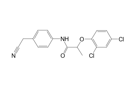 N-[4-(cyanomethyl)phenyl]-2-(2,4-dichlorophenoxy)propanamide